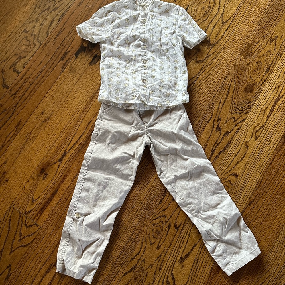Hope and Henry Relaxed linen pants size 6 - Picture 2 of 4